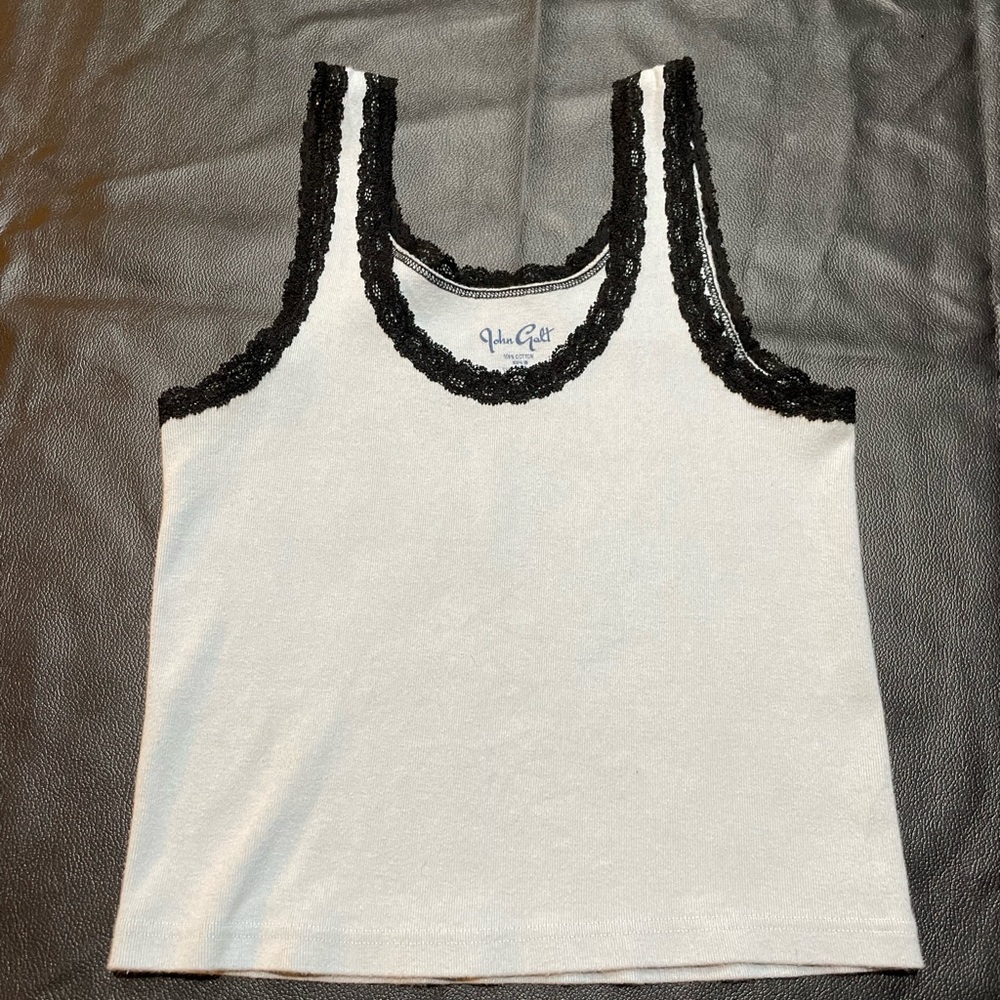 Pacsun tank top baby blue and black